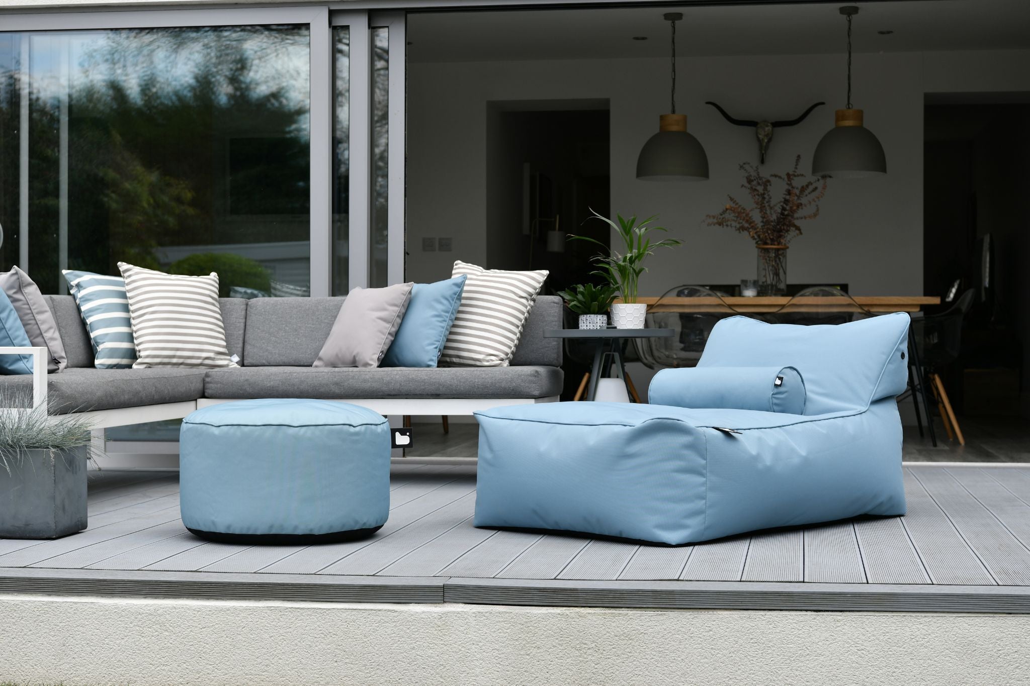 Extreme Lounging Outdoor B-Bed Sea Blue